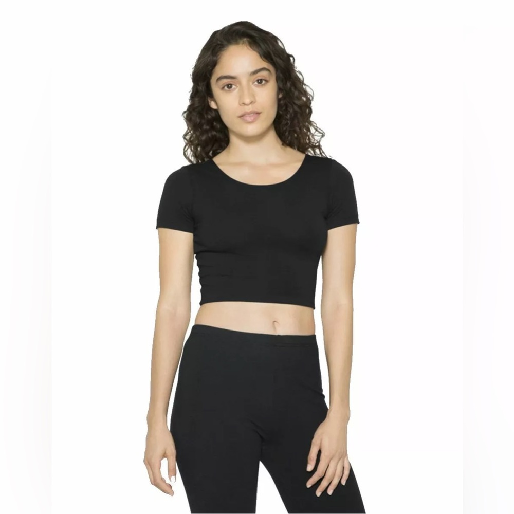 American Apparel Cotton Crop T-Shirt